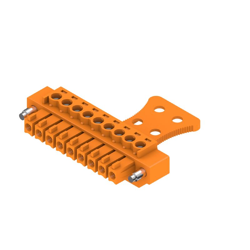1236600000 - 3.81mm Female PCB Connector, 9 Poles at 180° Angle  (Pack of 50)