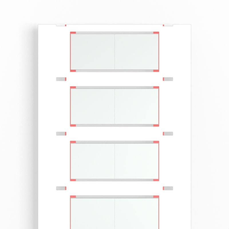 2438140000 - White Cable Markers for Conductor 6.4-12.7mm, 1000 Pack  (Pack of 1000)
