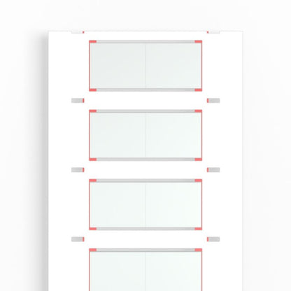 2438140000 - White Cable Markers for Conductor 6.4-12.7mm, 1000 Pack  (Pack of 1000)