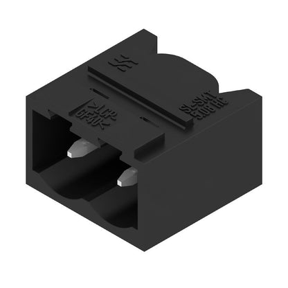 1821140000 - 5.08mm 2-Pole PCB Connector, 90° Angle, Black Finish  (Pack of 350)