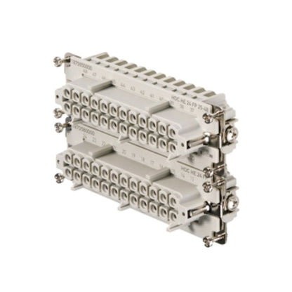 1875850000 - 24-Pole HDC Insert, 500V, 16A Push-In Connection