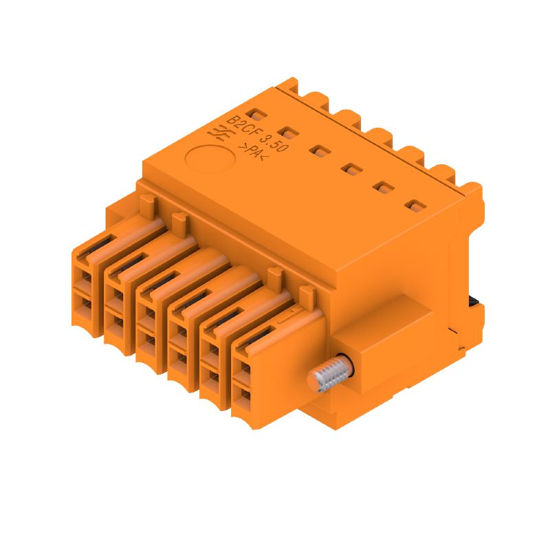 2811380000 - 12-Pole 3.50mm Female PCB Connector with PUSH IN Feature  (Pack of 66)