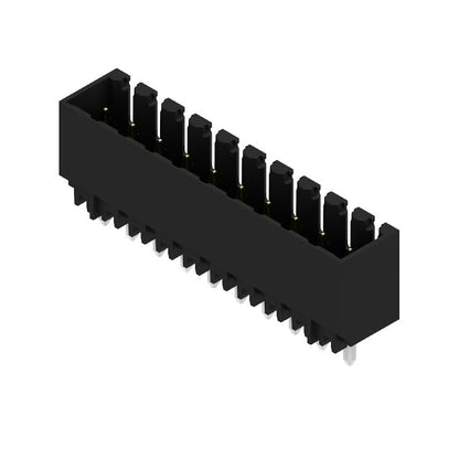 1861820000 - 3.50mm 10-Pole Male PCB Connector, Gold-Plated, Black  (Pack of 50)