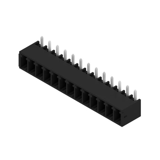 1036610000 - 13-Pole Angle PCB Connector, 3.81mm Pitch, Tinned Black  (Pack of 50)