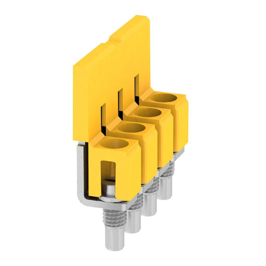 1054660000 - Insulated 4-Pole Cross-Connector, 41A, 6.10mm Pitch  (Pack of 50)