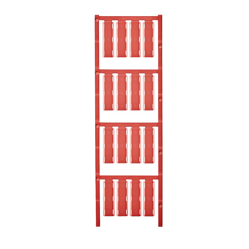 1248780000 - Red Cable Markers, 40 x 13.62 mm, 7-40 mm Size Range  (Pack of 80)