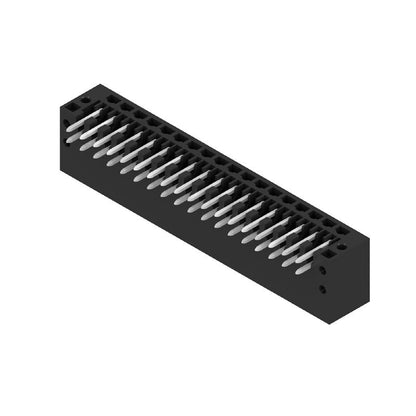 1756310000 - 36-Pole 3.5mm PCB Header Connector - Black with Gold Contacts  (Pack of 24)