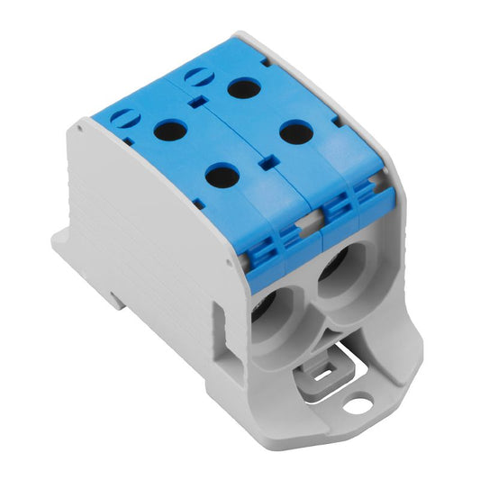 2502710000 - 4-Point Blue Terminal for 95 mm² Wire, 232 A, -50°C to 120°C