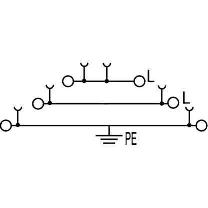 2817990000 - Dark Beige Feed-Through Terminal, 1.5 mm², 53mm Depth  (Pack of 50)