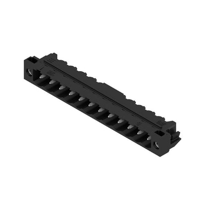 1775332001 - 12-Pole 5.08mm PCB Connector with 90° Angle and Solder Flange  (Pack of 24)