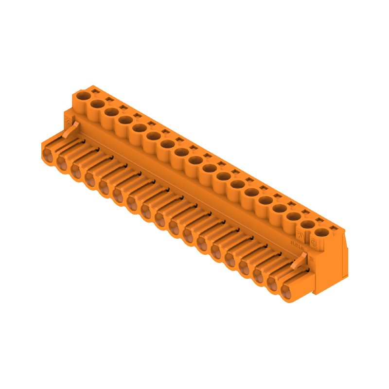 1943740000 - 5.08mm 18-Pole Female PCB Connector with Clamping Yoke  (Pack of 18)