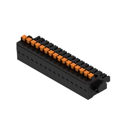 1979600000 - 16-Pole 5mm Female Push-In Connector with 90° Angle  (Pack of 18)