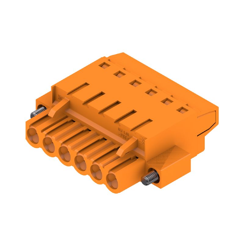 1844030000 - 5.08mm 6-Pole Female Connector, 180-Degree Top Connection  (Pack of 42)