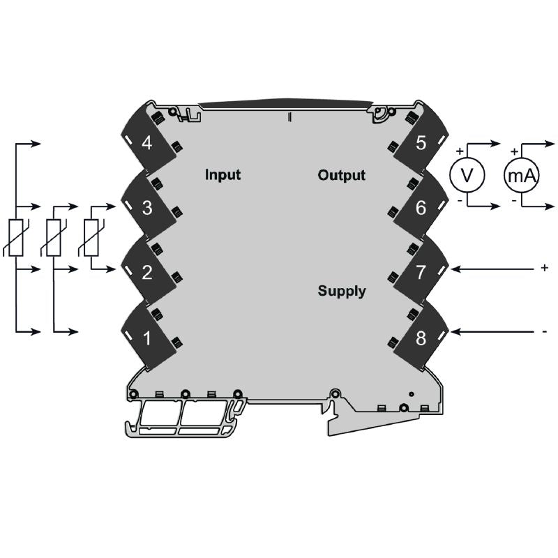 1375520000 - RTD Signal Converter with Galvanic Isolation for Accurate Temperature Measurement