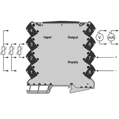 1375520000 - RTD Signal Converter with Galvanic Isolation for Accurate Temperature Measurement