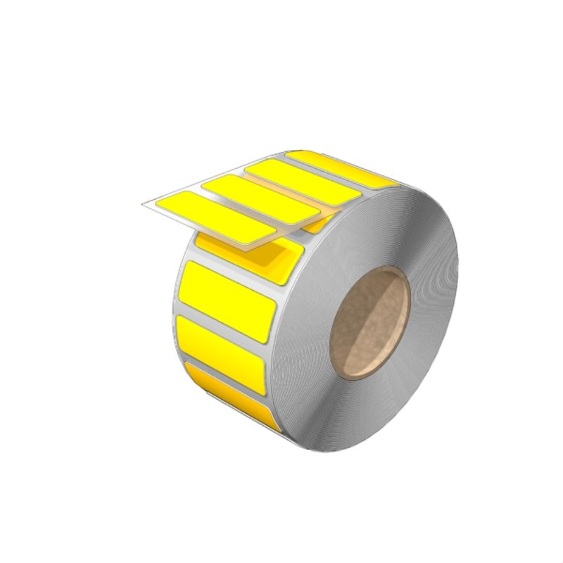 2621350000 - Yellow Self-Adhesive Device Markers, 15x45mm, 500 Roll  (Pack of 500)