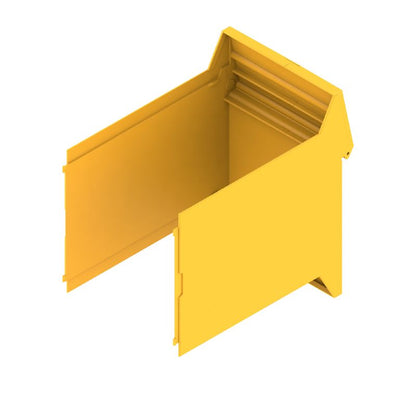2653360000 - OMNIMATE Mounting Rail Housing 67.5mm in Traffic Yellow  (Pack of 4)
