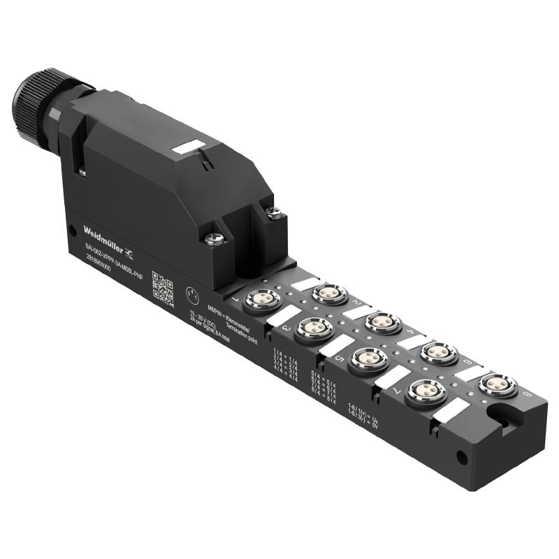 2818950000 - M8 3-Pole Passive Sensor Distributor with LED Indicator