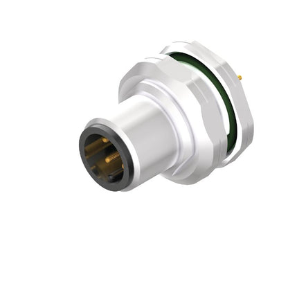 2422160000 - M12 5-Pole PCB Connector with PG9 Thread, IP67 Rated  (Pack of 10)
