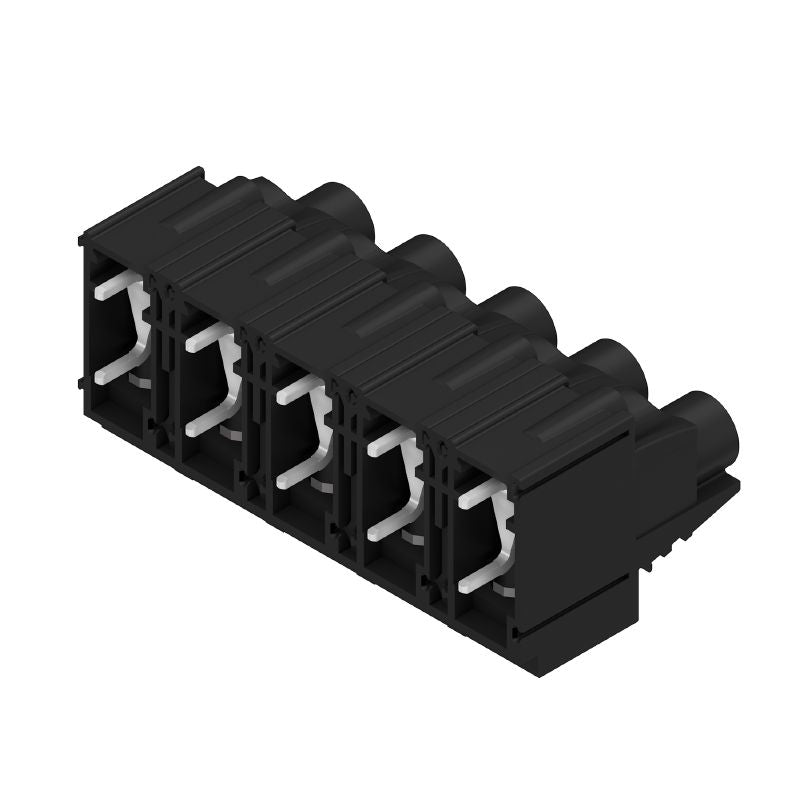 1226410000 - 5-Pole 12.70mm PCB Terminal with 3.2mm Pins, Black  (Pack of 20)