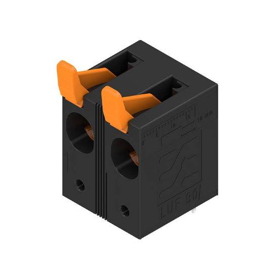 2492000000 - 15mm Pitch Circuit Board Terminals, Black Housing, 5mm Pins  (Pack of 40)