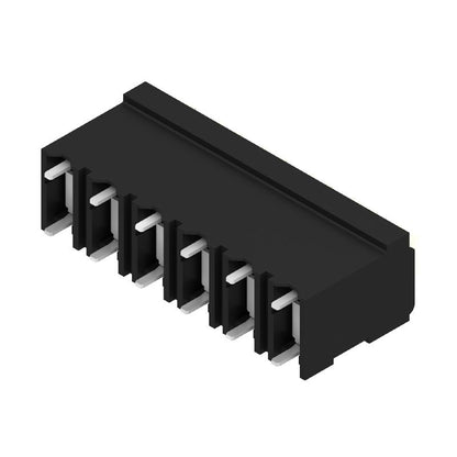 1876180000 - Push-in PCB Terminals, 5.08mm Pitch, 6 Poles, Black  (Pack of 175)