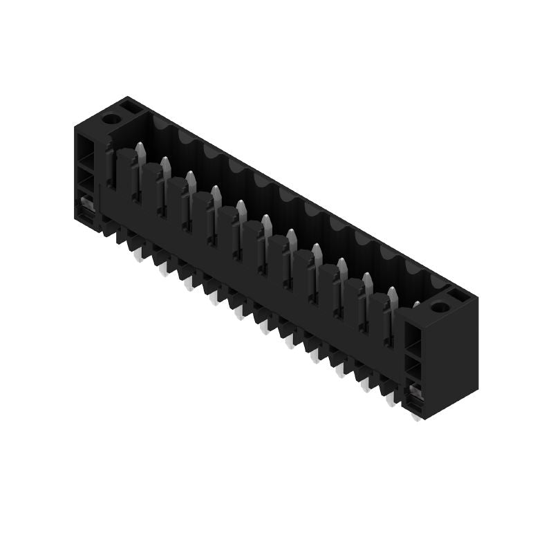 1616230000 - 3.50mm Male Header Connector, 12 Poles, Black  (Pack of 50)
