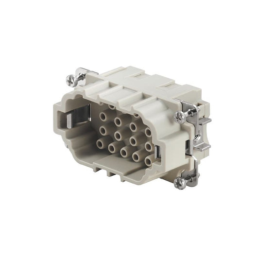 1826810000 - HDC 18-Pole Male Insert with Crimp Connection, 64mm Depth