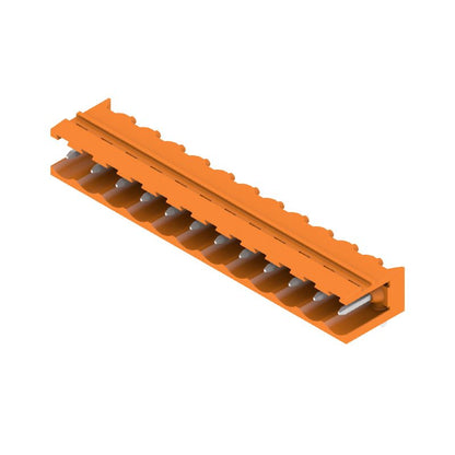 1146940000 - 12-Pole 5.08mm Orange PCB Connector with 90° Angle  (Pack of 50)