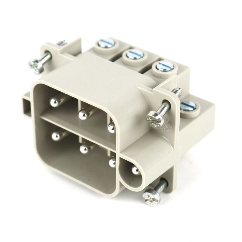 2466810000 - Durable 6-Pole Connector, 500V/40A, RoHS Compliant