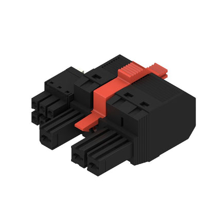 1081720000 - 3-Pole PCB Female Connector, 180° Orientation, Push-In Design  (Pack of 35)