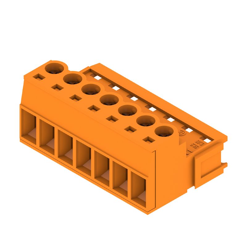 1627290000 - 5.08mm 7-Pole Male PCB Connector, 180° Angle  (Pack of 48)