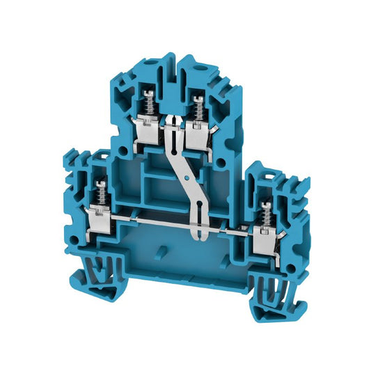 1111730000 - Blue Modular Terminal, 4 Connection Points, 800V, 4mm²  (Pack of 50)