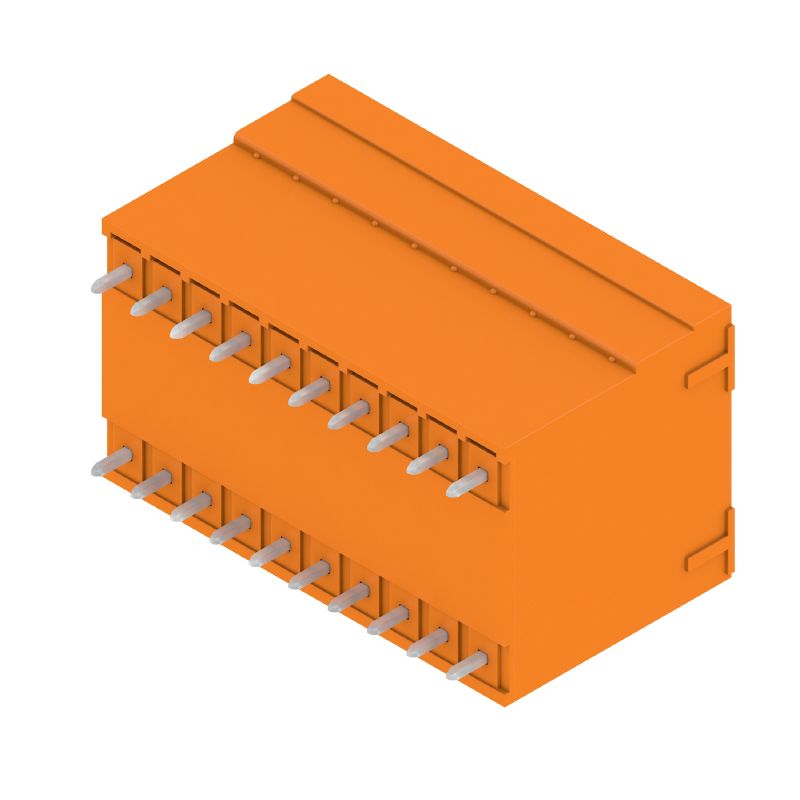 1030020000 - 3.81mm Pitch 20-Pole PCB Connector, Tin-Coated, Orange  (Pack of 28)
