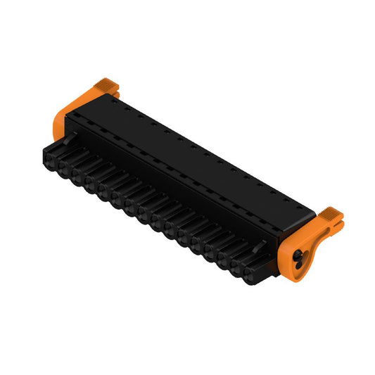 1014880000 - 5.08mm 16-Pole Female PCB Connector with Push-In Method  (Pack of 18)