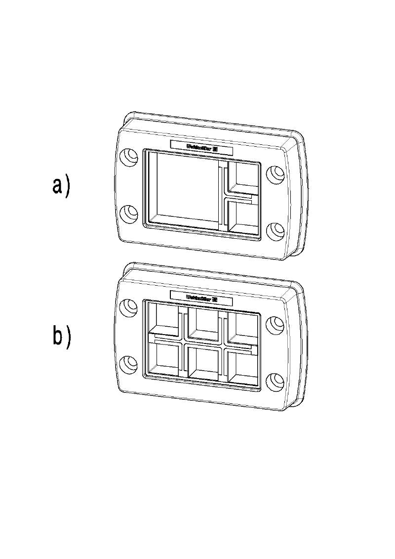 2583480000 - Durable Polyamide Cable Entry System, 70mm x 106mm x 19.6mm