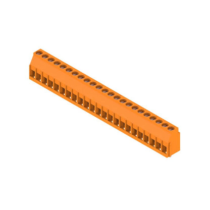 1251420000 - 5mm Pitch Orange PCB Terminal, 23 Poles, 90° Orientation  (Pack of 12)