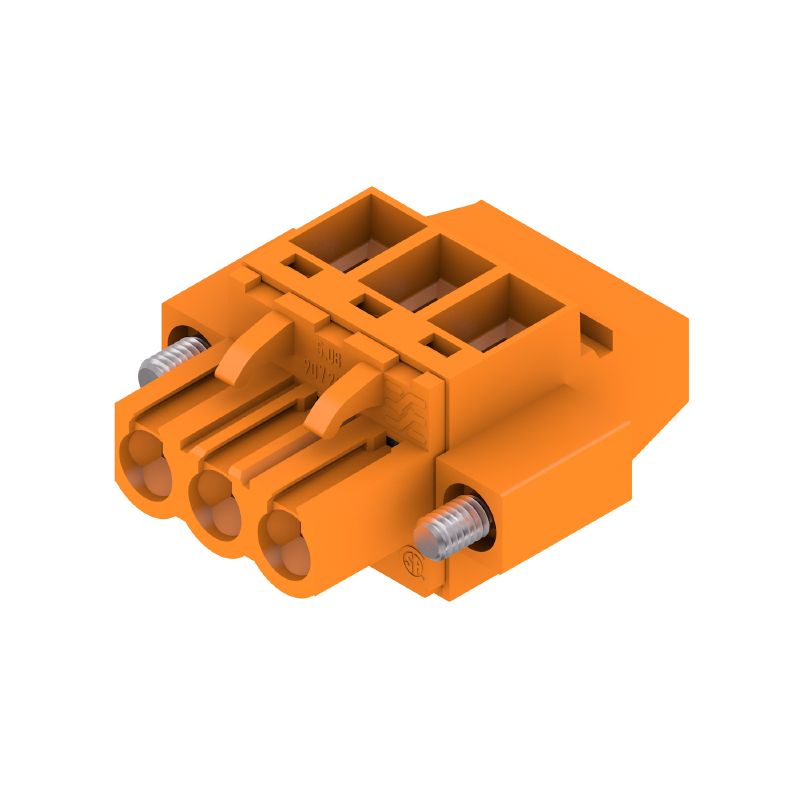 1949810000 - 5.08mm 3-Pole PCB Plug Connector with 90-Degree Yoke  (Pack of 72)