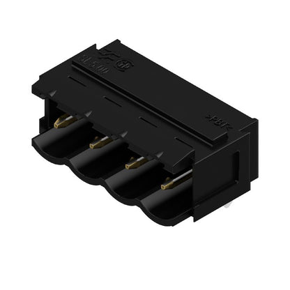 1922370000 - 5mm Pitch Male PCB Connector, 4 Pole THT Solder, 90° Angle  (Pack of 100)