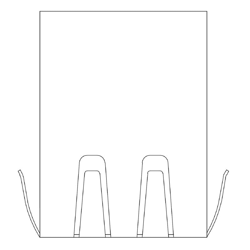 2564430000 - 90° RJ45 Transformer Jack with 8 Poles for PCB Connection  (Pack of 200)