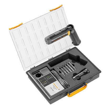 9007480000 - 2.4V Torque Screwdriver Set with Extra Rechargeable Battery