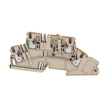 2831520000 - Dark Beige 4mm² Test-Disconnect Terminal, 250V, 20A  (Pack of 50)
