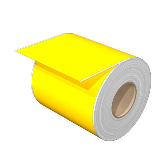2006730000 - 100mm Polyester Device Marker Roll, 30m Self-Adhesive