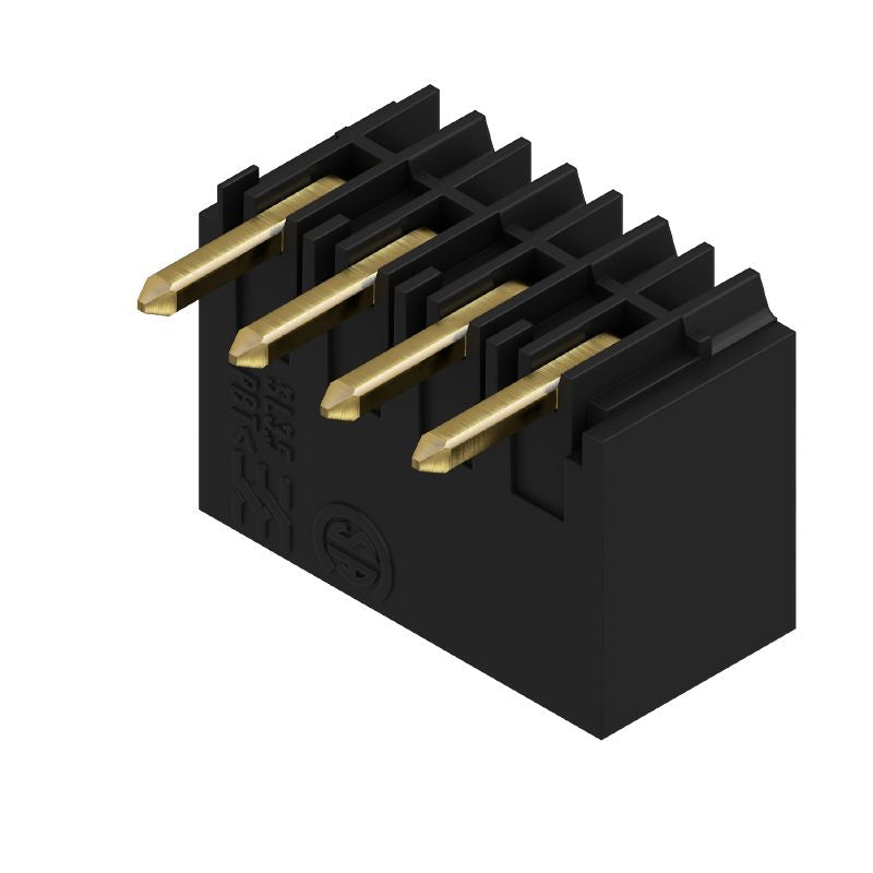 1908430000 - 3.50mm 4-Pole PCB Connector, 90° Angle, Gold Finish  (Pack of 100)