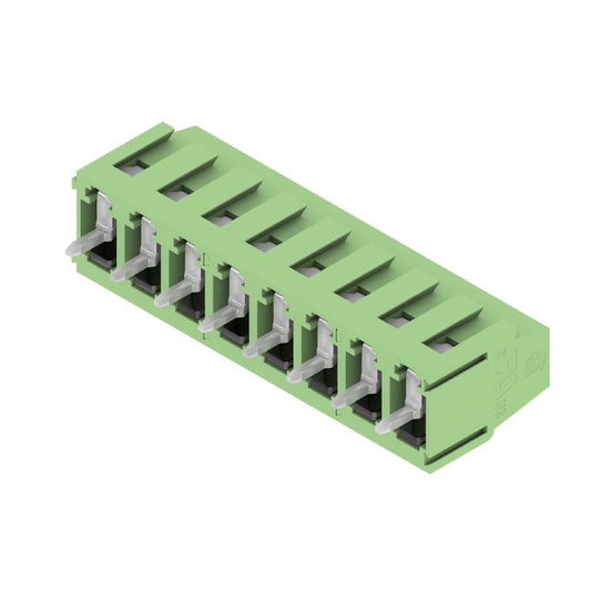 1915640000 - 5.08mm 8-Pole PCB Terminals with 90° Angled Solder Pins  (Pack of 42)