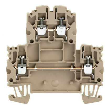 1041600000 - Dark Beige Modular Terminal for TS 35 Rail Connections  (Pack of 50)