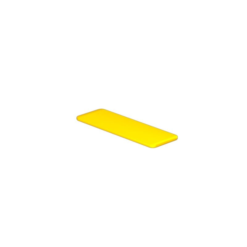 1111230000 - 15x45mm Yellow ClipCard Marker - RoHS Compliant Polyamide 66  (Pack of 40)