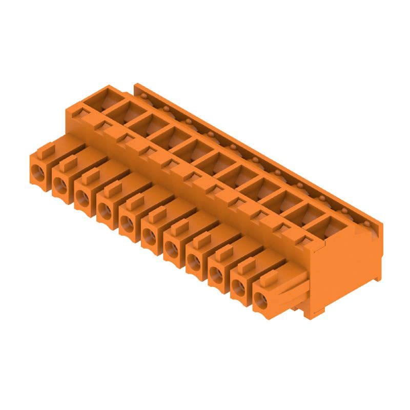 1939920000 - 90° 11-Pole 3.81mm PCB Connector with Clamping Yoke  (Pack of 50)