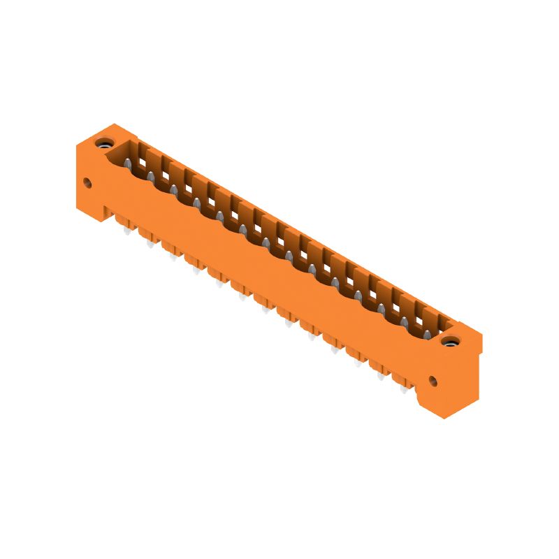 1147520000 - 5.08mm 14-Pole THT Male Header Connector in Orange Box  (Pack of 18)