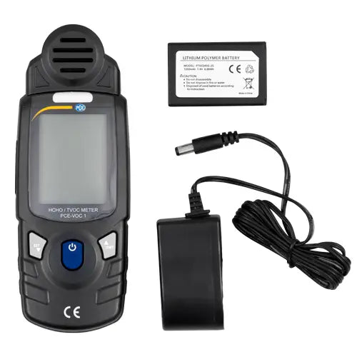 PCE-VOC 1 - Handheld VOC & Formaldehyde Meter for Indoor Air Quality Monitoring